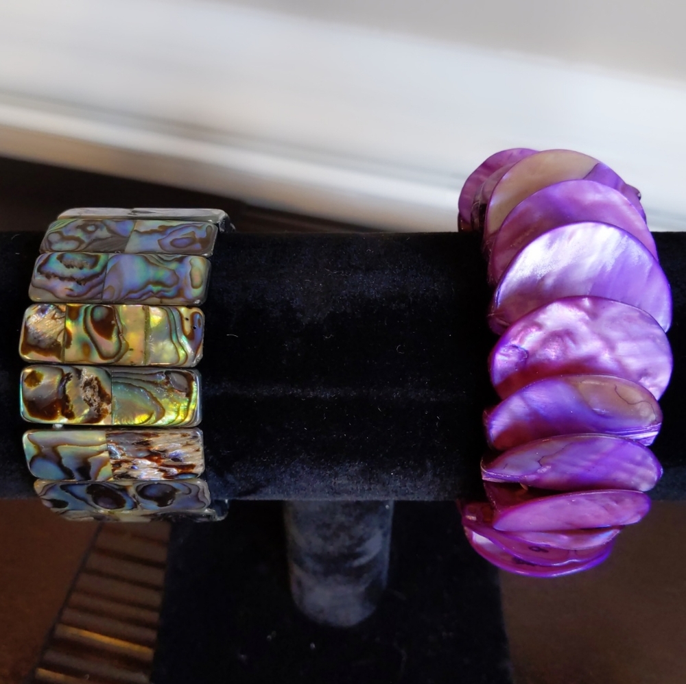 HP🎉Abalone Stretch Bracelets